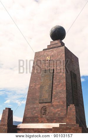 Center Of The World, Mitad Del Mundo, Thirty Meter Monument, South America