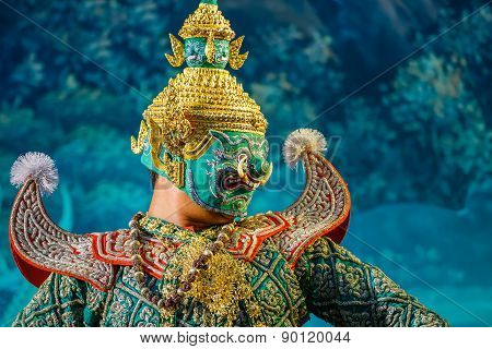 Khon - Thai Traditional Mask Dance