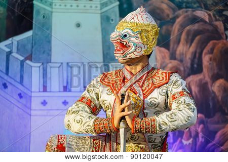 Khon - Thai Traditional Mask Dance
