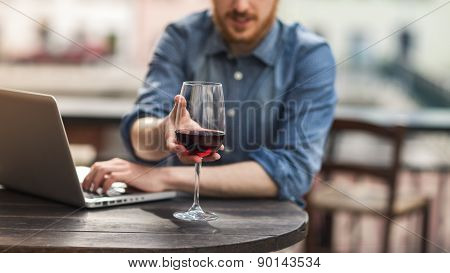 Wine Tasting At The Bar