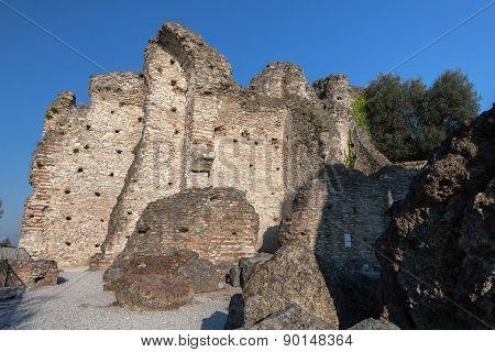Grottoes Of Catullus In Sirmione, Italy