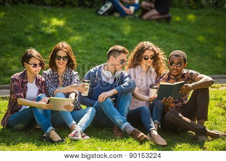 Students Outdoors