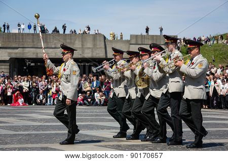Celebration Of Victory Day In Kiev