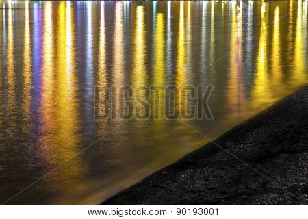 reflections on the water