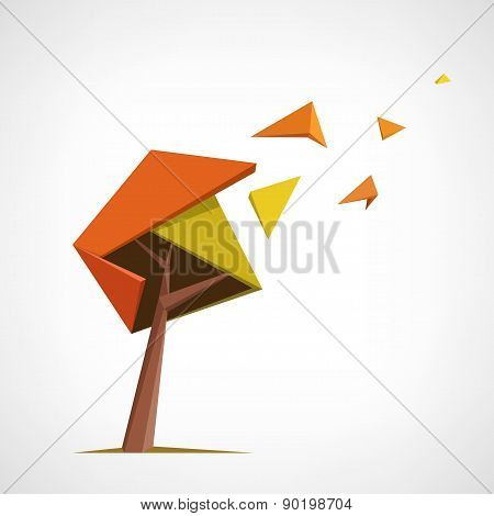 Conceptual polygonal tree.