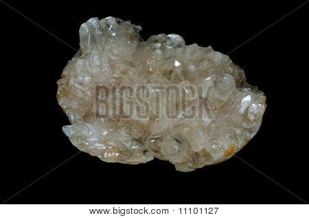 Dogtooth 方解石矿物石头