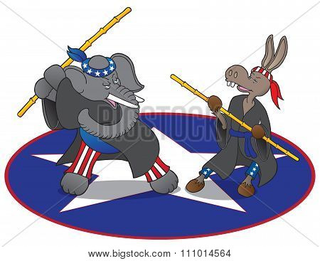 Ninja Political Mascots