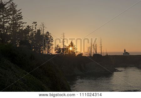 Sunset On A Remote Beach
