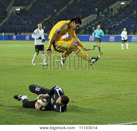 Metalist Charkov vs Metallurg Doněck fotbalové utkání