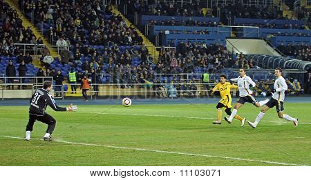Metalist Charkov vs Metallurg Doněck fotbalové utkání