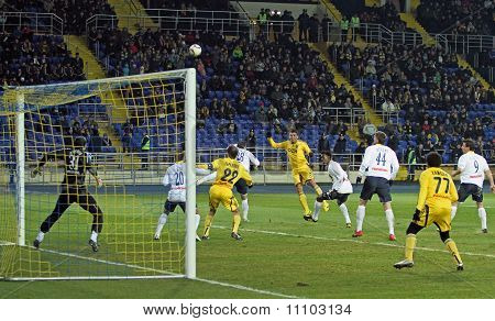 Metalist Charkov vs Metallurg Doněck fotbalové utkání