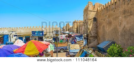 The Souq Along The Town Wall