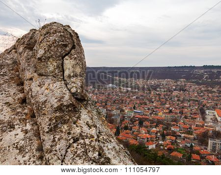 Beautiful Landscape With Bridge Nearby Medieval Fortress Ovech In Provadia Bulgaria