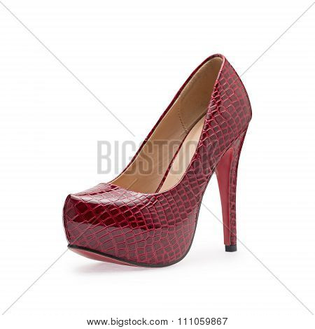 Red High Heels, Symbolic Photo For Fashion And Elegance