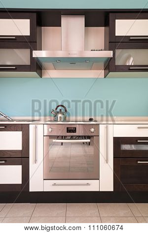 Interior Of A Specious Modern Kitchen