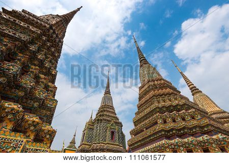 Wat Phra Chetupon Vimolmangklararm (Wat Pho) temple in Thailand.