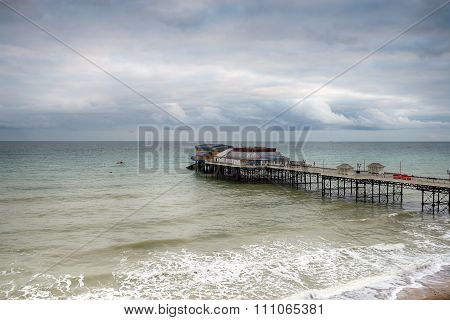 Cromer Pier On A Stormy Day