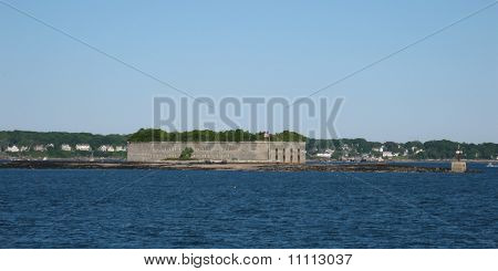Fort gole nel Casco Bay