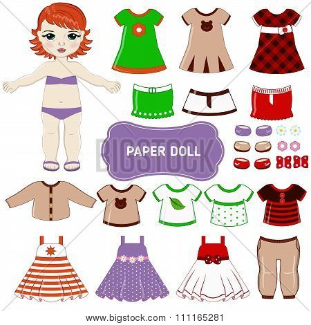 Paper doll.