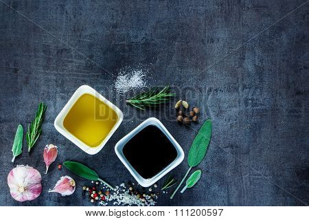 Herbs And Spices Selection