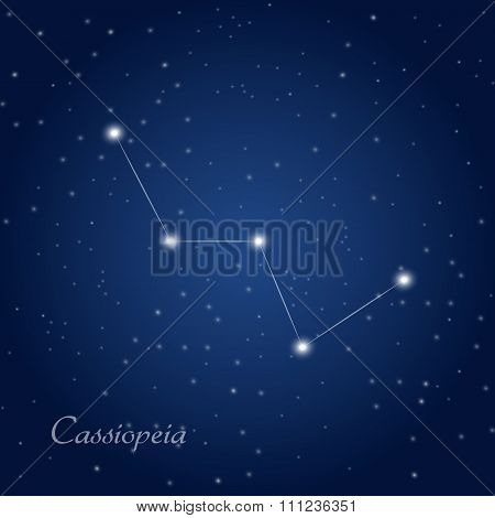 Cassiopeia constellation
