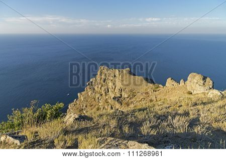 Rock Over The Sea.