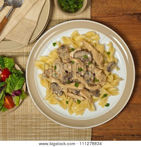 Chicken Stroganoff