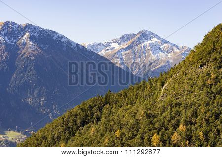 Alpine Landscape In The Tirol, Austria