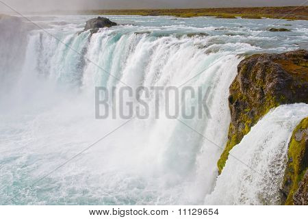 Godafoss Waterfal INL İzlanda