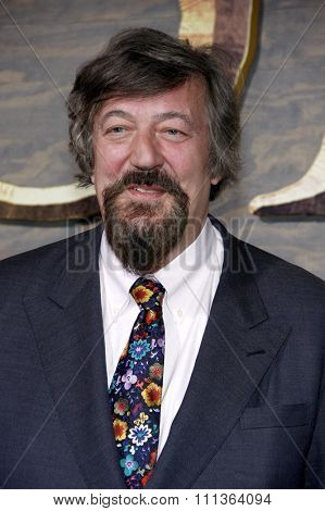 Stephen Fry at the Los Angeles Premiere of 