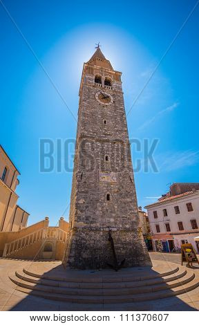 Bell Tower Of Umag Town Hall