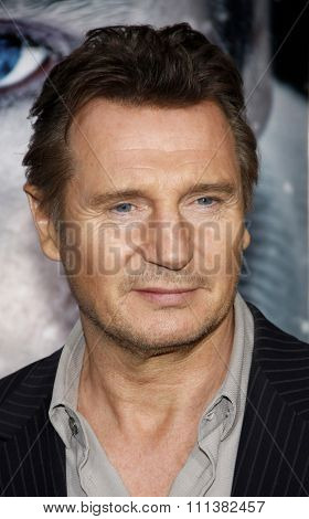 Liam Neeson at the Los Angeles Premiere of 