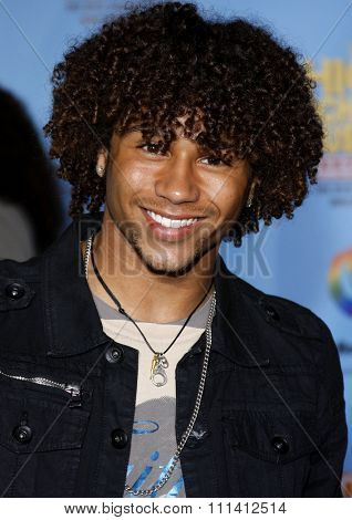 Corbin Bleu attends the DVD Release Premiere of 