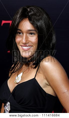 Q'orianka Kilcher attends the World Premiere of 