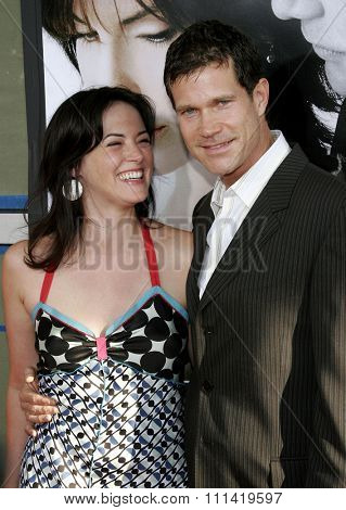 Joanna Going and Dylan Walsh attend the Los Angeles Premiere of 