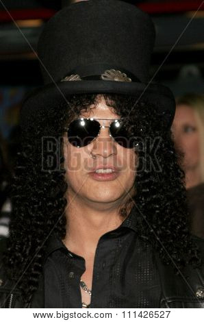 January 17, 2007. Slash, Ronnie James Dio and Terry Bozzio Inducted into Hollywood's RockWalk held at the Guitar Center Hollywood's RockWalk in Hollywood, California United States.