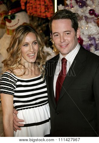 November 12, 2006. Sarah Jessica Parker and Matthew Broderick attend the World Premiere of 