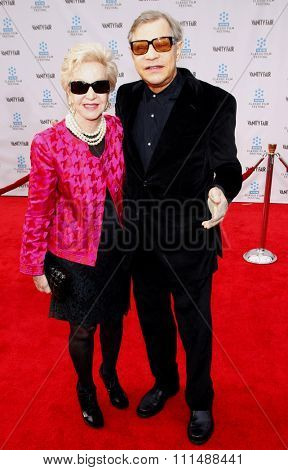 Michael York and Patricia McCallum at the 2012 TCM Classic Film Festival Gala Screening of 'Cabaret' held at the Grauman's Chinese Theater in Hollywood on April 12, 2012. 