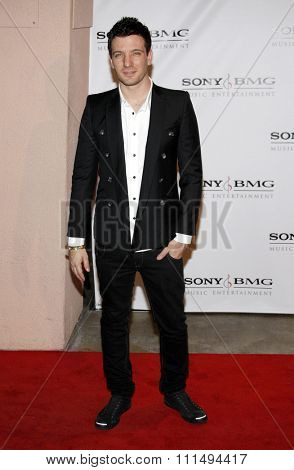 JC Chasez at the 2008 Sony/BMG Grammy After Party held at the Beverly Hills Hotel in Beverly Hills on February 10, 2008.