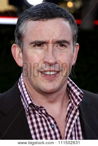 Steve Coogan at the Los Angeles premiere of 'Tropic Thunder' held at the Mann Village Theater in Westwood on August 11, 2008. 