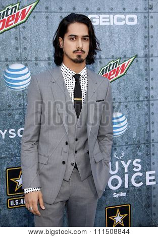 Avan Jogia at the 2015 Spike TV's Guys Choice Awards held at the Sony Pictures Studios in Culver City, USA on June 6, 2015. 