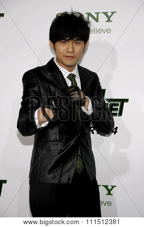 Jay Chou at the Los Angeles premiere of 'The Green Hornet' held at the Grauman's Chinese Theatre in Hollywood on January 10, 2010. 