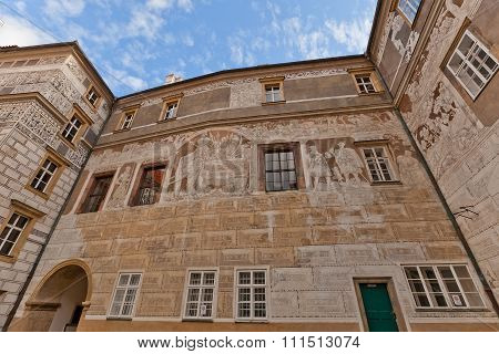 Murals Of Brandys Nad Labem Castle, Czech Republic