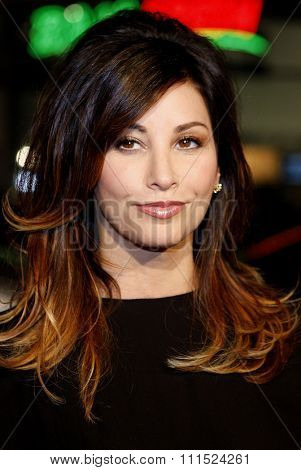Gina Gershon at the Los Angeles premiere of 'P.S. I Love You' held at the Grauman's Chinese Theater in Hollywood on December 9, 2007.  
