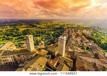 San Gimignano, Italy.