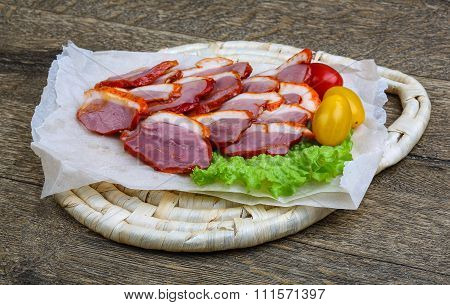 Cliced Duck Breast