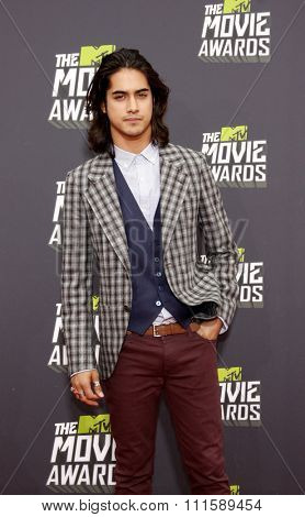 CULVER CITY, CA - APRIL 14, 2013: Avan Jogia at the 2013 MTV Movie Awards held at the Sony Pictures Studios in Culver City, CA on April 14, 2013.