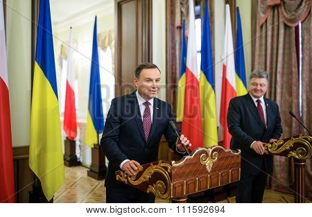 President Of The Republic Of Poland Andrzej Duda