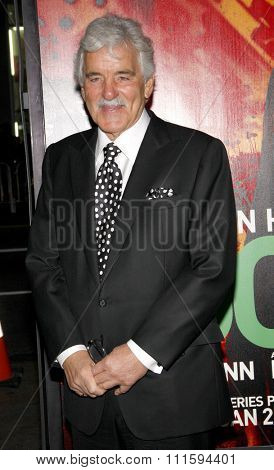 Dennis Farina at the Los Angeles premiere of HBO's 