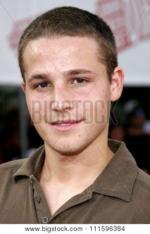 Shawn Pyfrom at the Los Angeles premiere of 'John Tucker Must Die' held at the Grauman's Chinese Theater in Hollywood, USA on July 25, 2006.